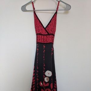 Ted Baker London Midi Silk Dress